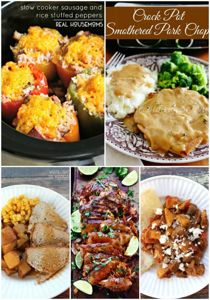 Crock Pot Dinner Ideas
 25 Easy Weeknight Crock Pot Dinner Recipes ⋆ Real Housemoms