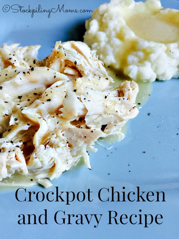 Crockpot Chicken And Gravy
 Crockpot Chicken and Gravy Recipe