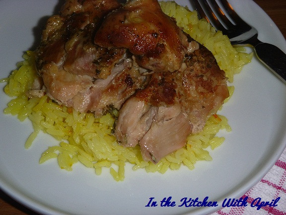 Crockpot Chicken Thighs And Rice
 Slow Cooker Chicken Thighs With Saffron Rice In The
