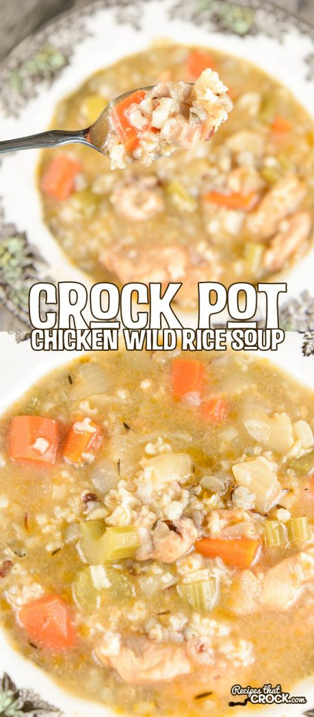 Crockpot Chicken Thighs And Rice
 Crock Pot Chicken Wild Rice Soup Recipes That Crock