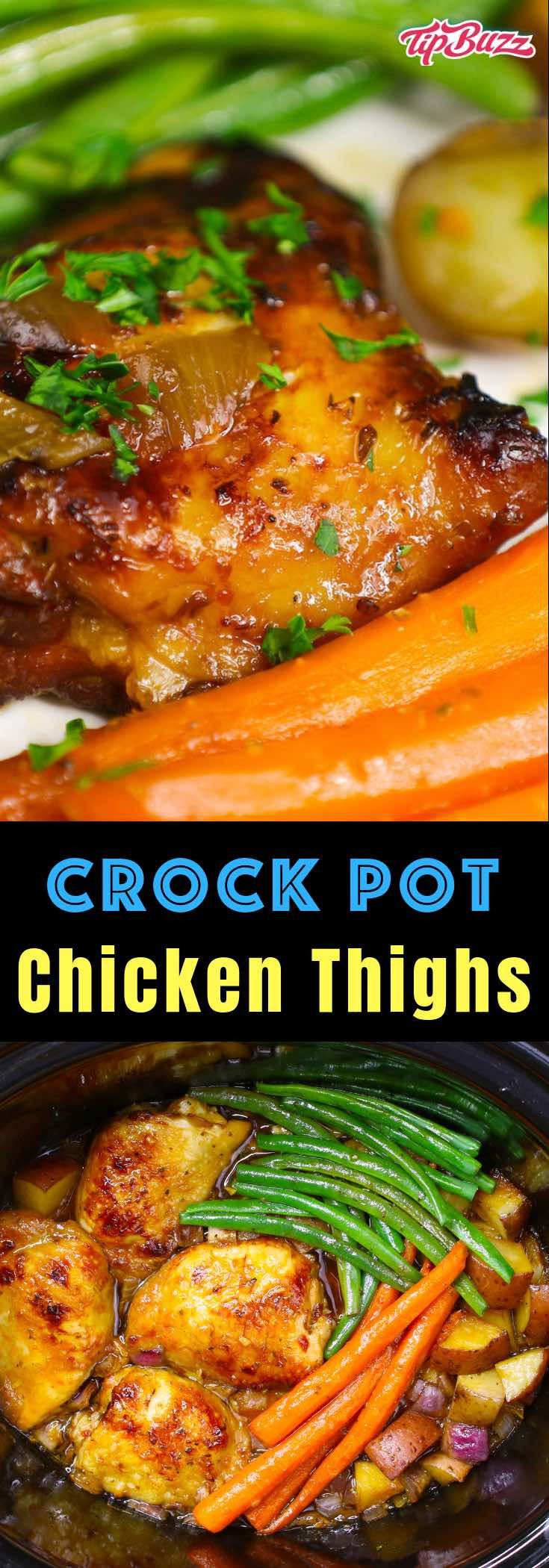 Crockpot Chicken Thighs And Rice
 Easy Crockpot Chicken Thighs Recipe TipBuzz