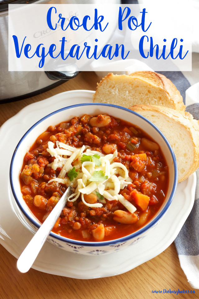 Crockpot Vegan Recipes
 25 Ideas for Vegan Chili Crock Pot Recipes Best Round Up
