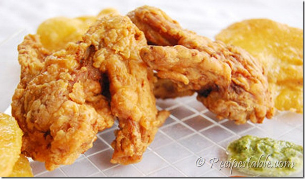 Crunchy Deep Fried Chicken Wings Recipe
 Deep Fried Chicken Wings Recipe RecipesTable