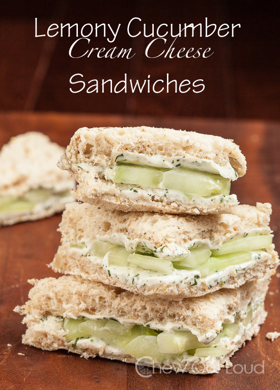 Cucumber And Cream Cheese Sandwiches
 Healthy and Diabetes Friendly Recipes