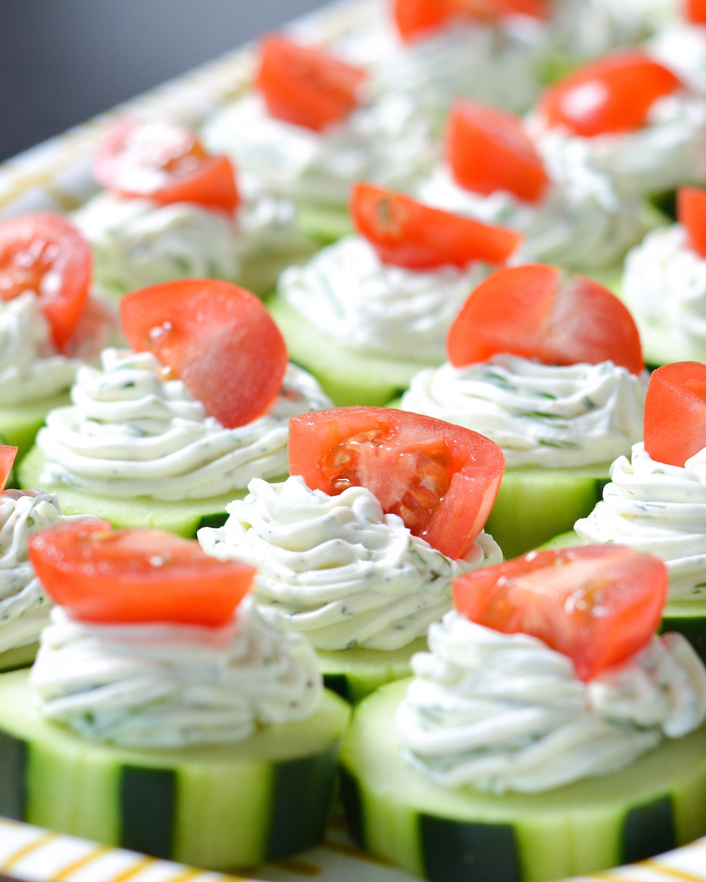 Cucumber Appetizers With Dill And Cream Cheese
 Cucumber Dill Bites Appetizer