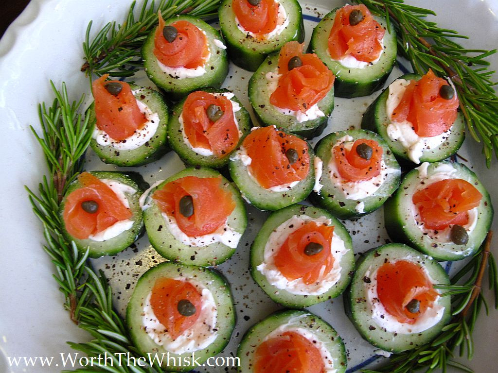 Cucumber Cream Cheese Appetizers
 Cucumber Cream Cheese and Lox a Foolproof Appetizer