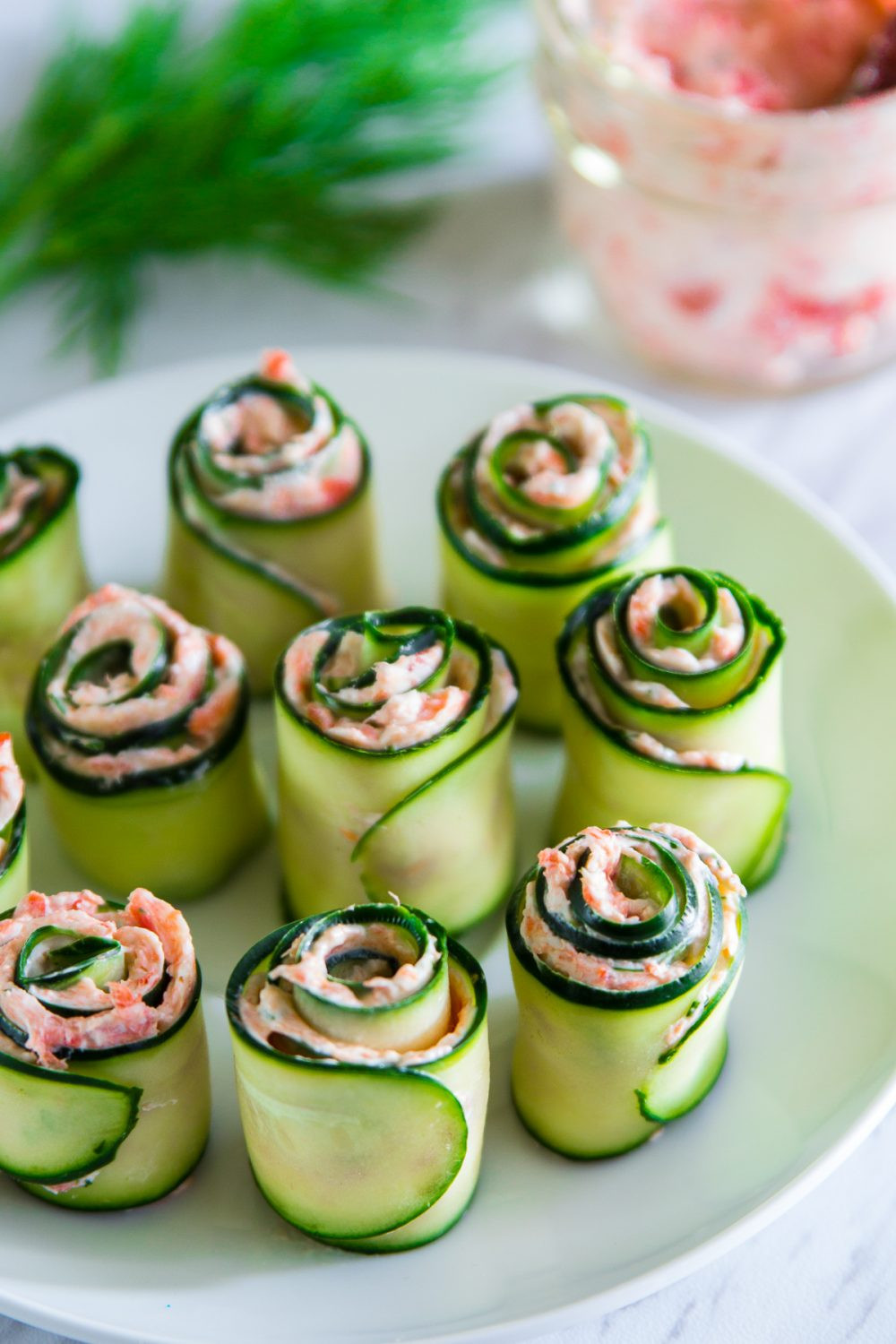 Cucumber Cream Cheese Appetizers
 Smoked Salmon Cucumber Appetizer VIDEO Simply Home Cooked