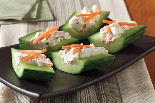 Cucumber Cream Cheese Appetizers
 Cream Cheese n Herb Cucumber Bites My Food and Family