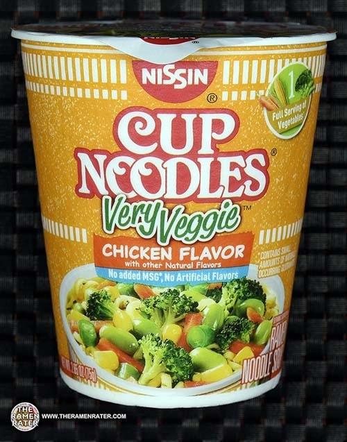 Cup Noodles Very Veggie
 2535 Nissin Cup Noodles Very Veggie Chicken Flavor Ramen
