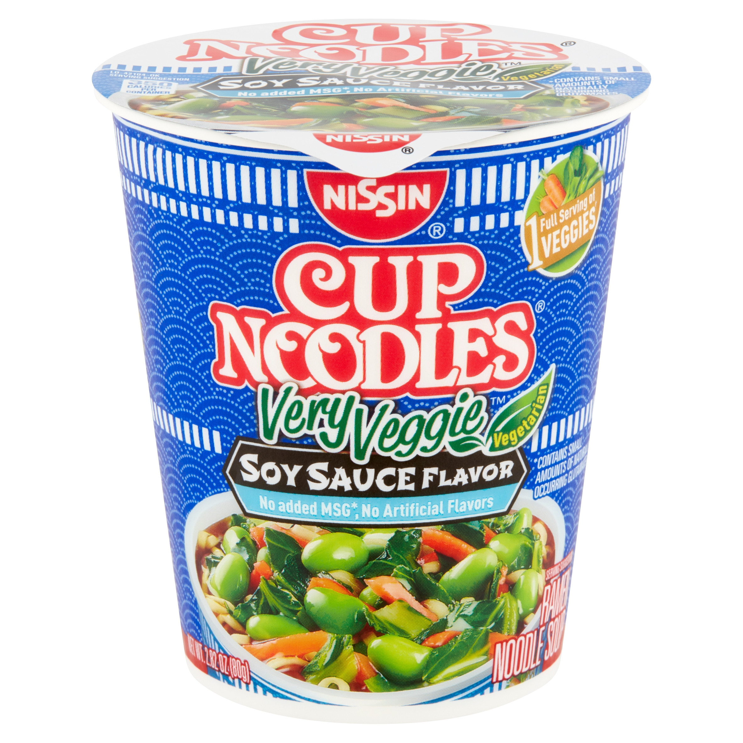 Cup Noodles Very Veggie
 Nissin The Original Cup Noodles Very Veggie Soy Sauce