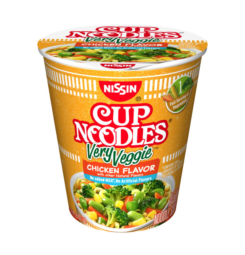 Cup Noodles Very Veggie
 Cup Noodles Announces Very Veggie™ Launch The First