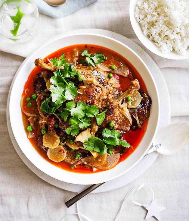 Curry Duck Recipes
 Red duck curry Gourmet Traveller