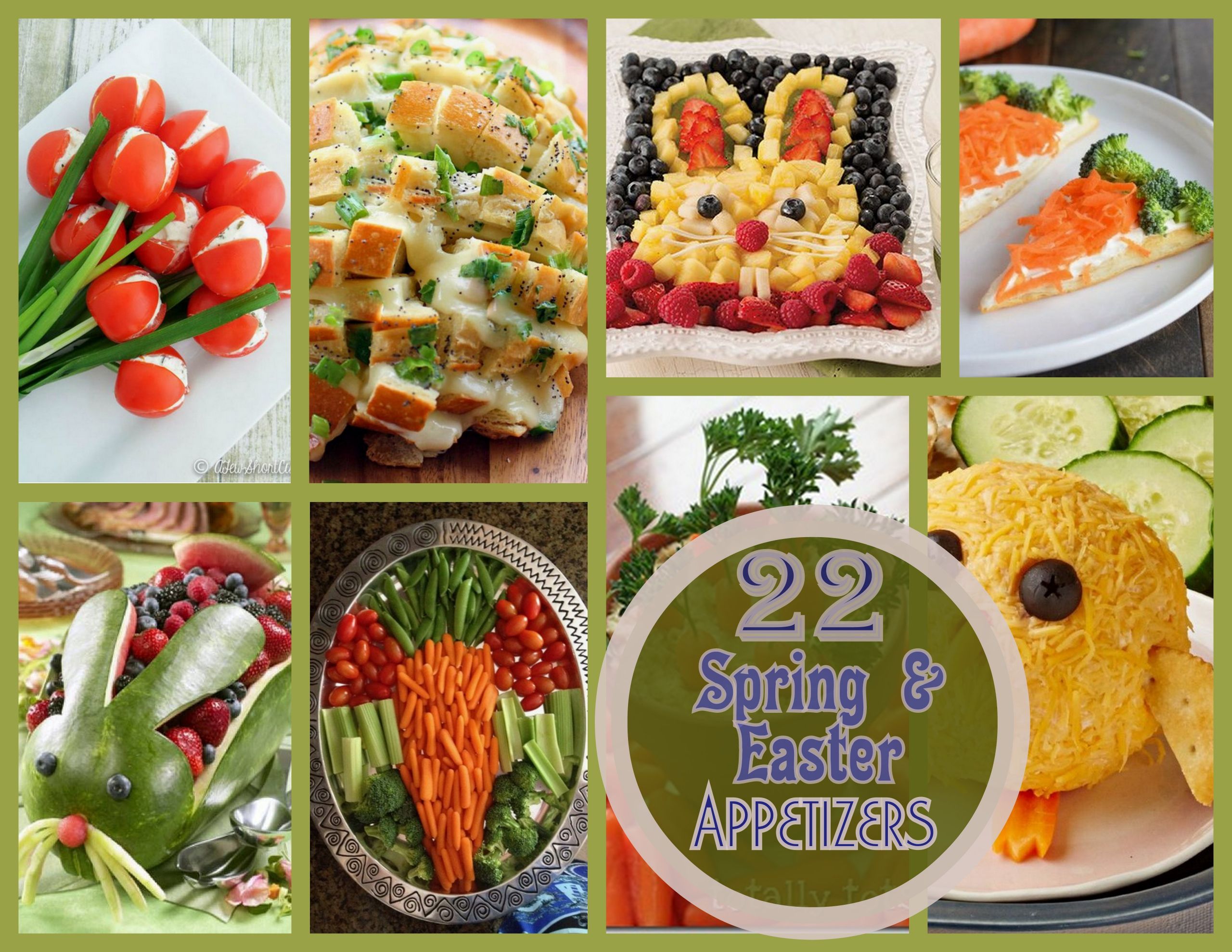 Cute Easter Appetizers
 22 Spring and Easter Appetizers Scavenger Chic