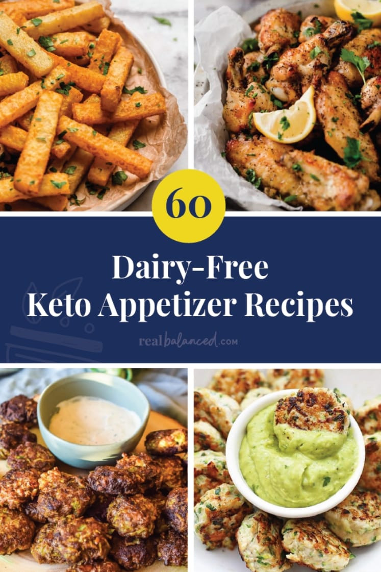 Dairy Free Appetizers
 60 Dairy Free Keto Appetizers
