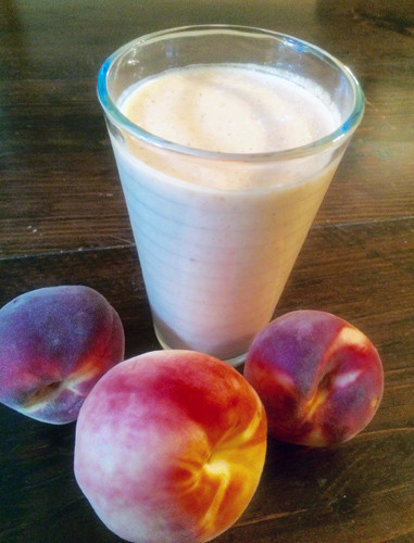 Dairy Free Smoothie Recipes
 Peaches and Cream Dairy Free Smoothie