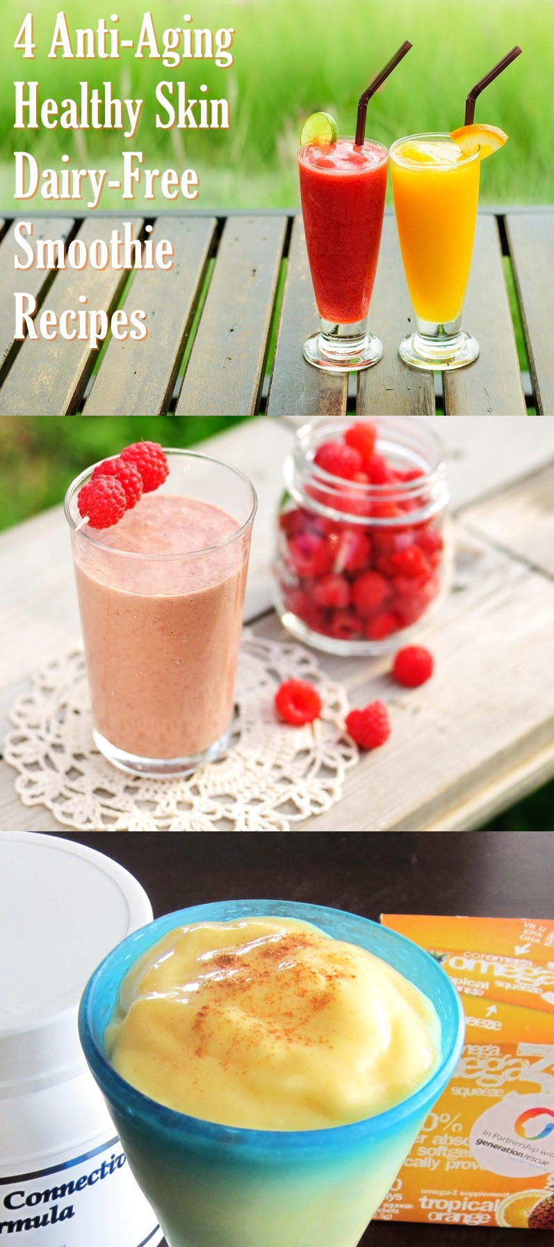 Dairy Free Smoothie Recipes
 4 Anti Aging Dairy Free and Healthy Skin Smoothie Recipes