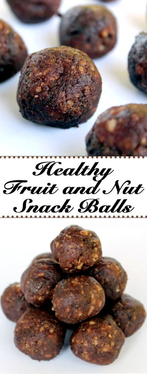 Dates Fruit Recipes
 Healthy Fruit and Nut Snack Balls With images