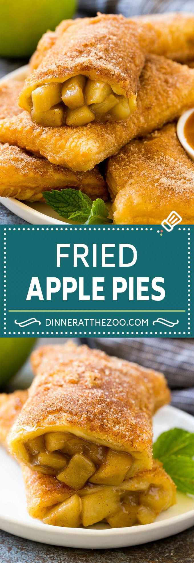 Deep Fried Apple Pie
 Fried Apple Pies Dinner at the Zoo