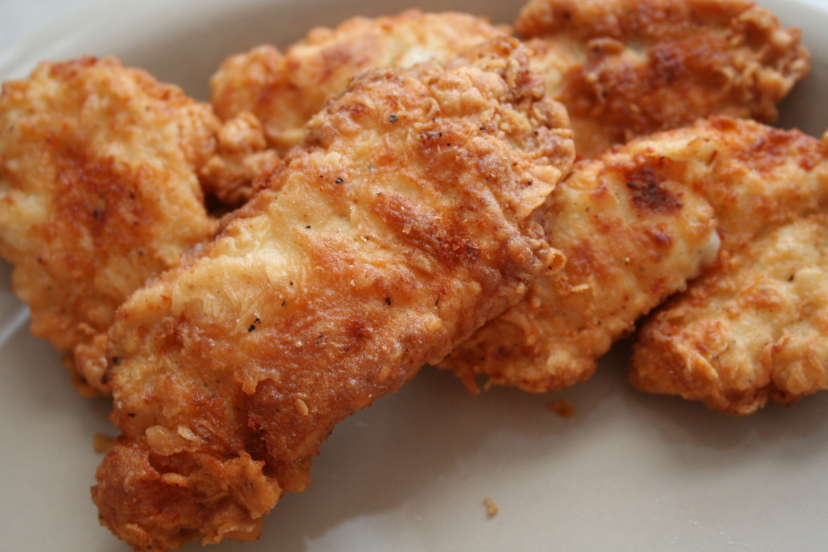 Deep Fried Chicken Strips
 Deep Fried Chicken Strips