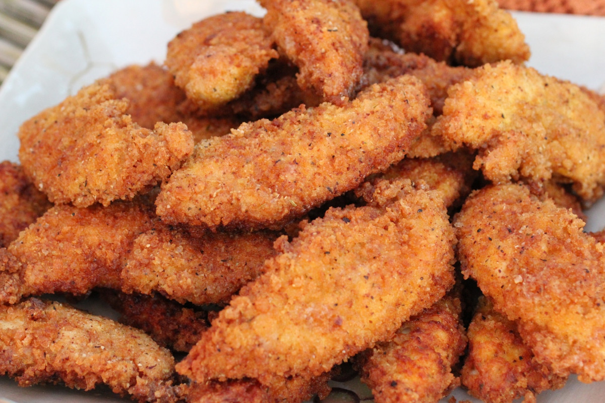 Deep Fried Chicken Tenders Recipe
 Crunchy Ranch Chicken Tenders