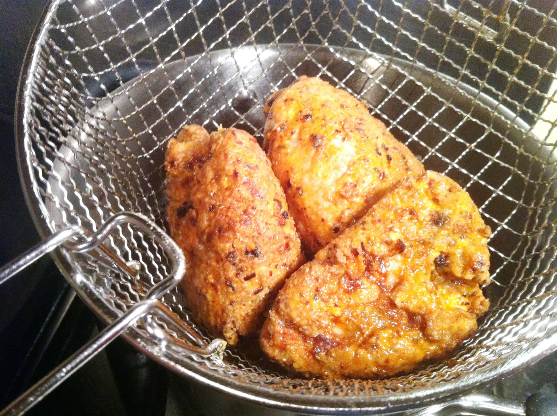 Deep Fried Chicken Thighs Bone In
 Nigella Lawsons Southern Style Deep Fried Chicken Thighs