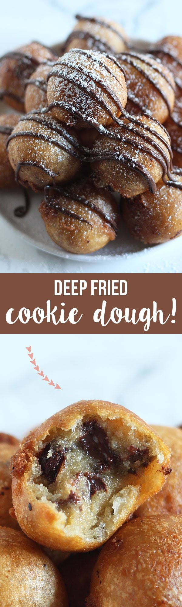 Deep Fried Chocolate Chip Cookies
 Deep Fried Cookie Dough Handle the Heat