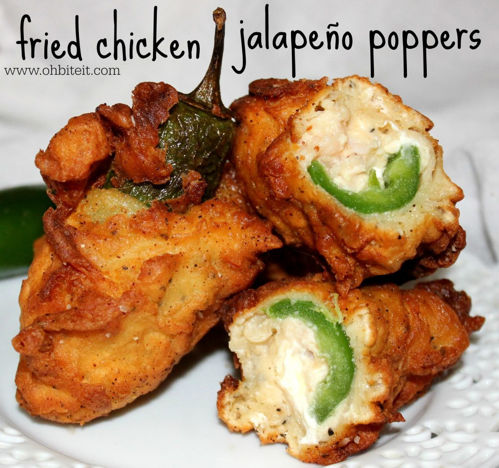 Deep Fried Jalapeno Poppers Recipe
 Fried Chicken Jalapeño Poppers