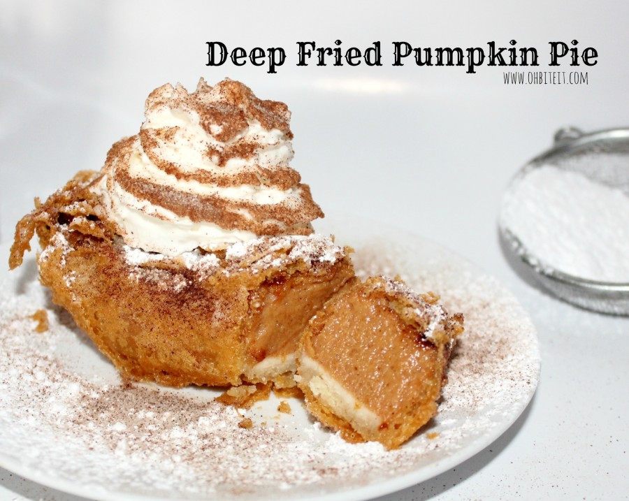 Deep Fried Pumpkin Pie
 Deep Fried Pumpkin Pie