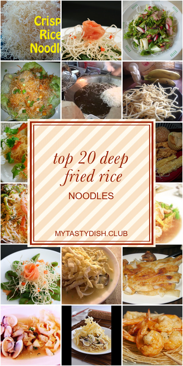 Deep Fried Rice Noodles
 Top 20 Deep Fried Rice Noodles Best Round Up Recipe