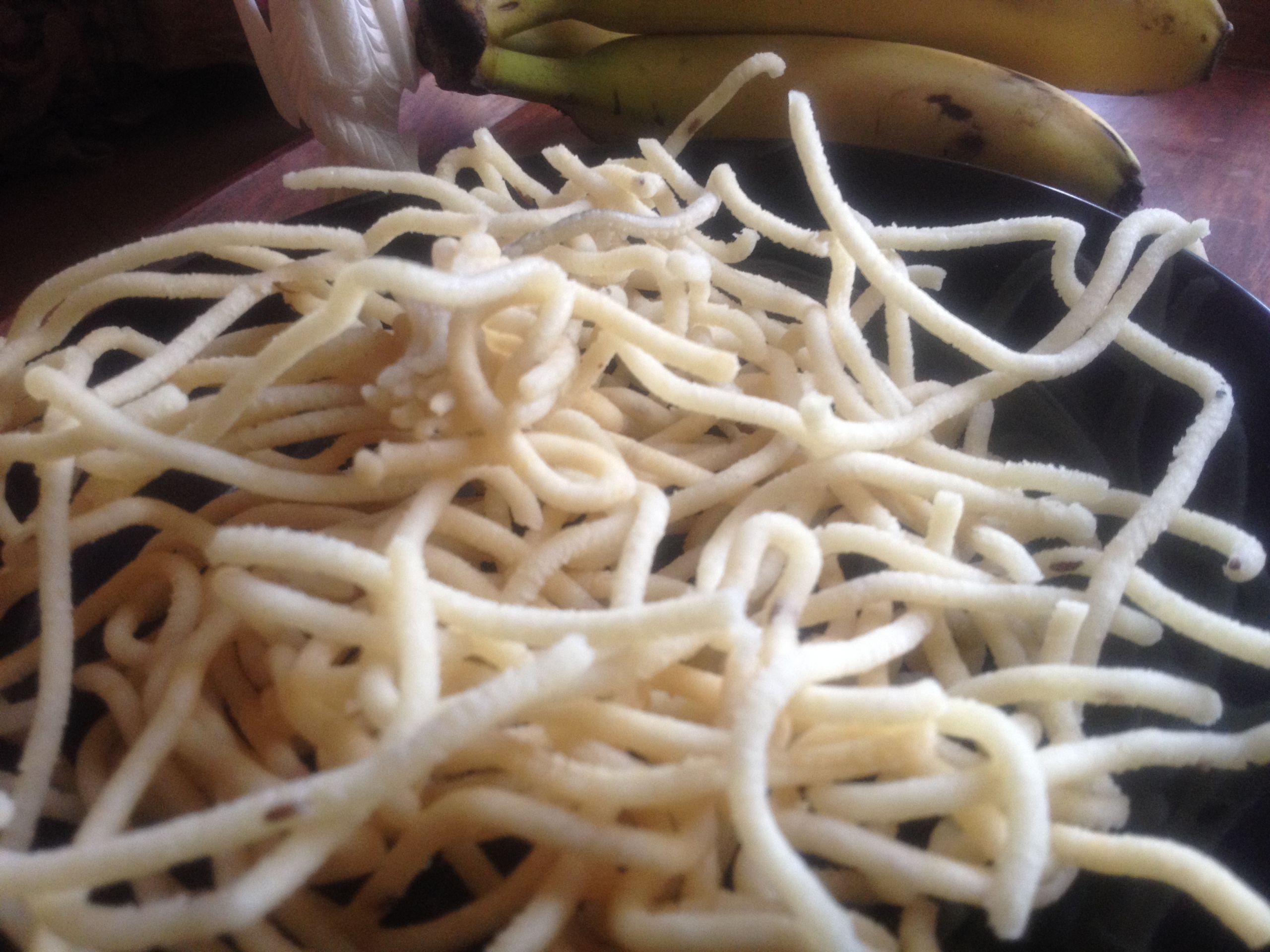 Deep Fried Rice Noodles
 Thenkuzal Deep fried crisp rice flour noodles The Food