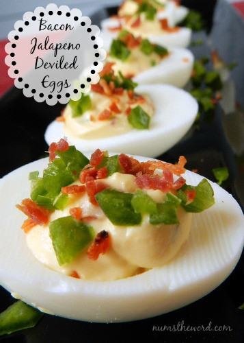 Deviled Eggs With Bacon And Jalapeno
 Bacon Jalapeno Deviled Eggs NumsTheWord