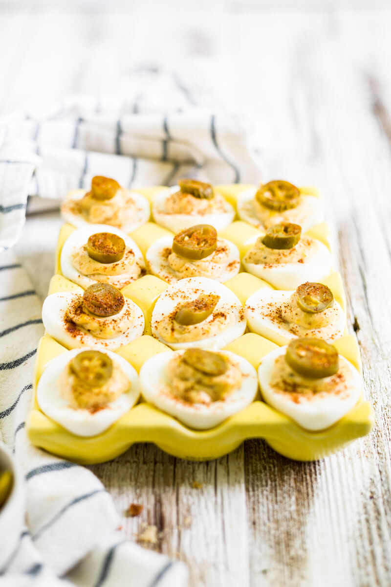 Deviled Eggs With Bacon And Jalapeno
 Bacon Jalapeno Deviled Eggs [Keto]