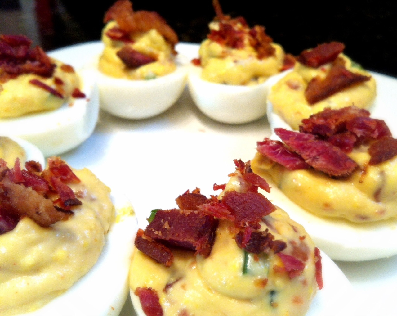 Deviled Eggs With Bacon And Jalapeno
 Recipe Bacon Jalapeño Deviled Eggs