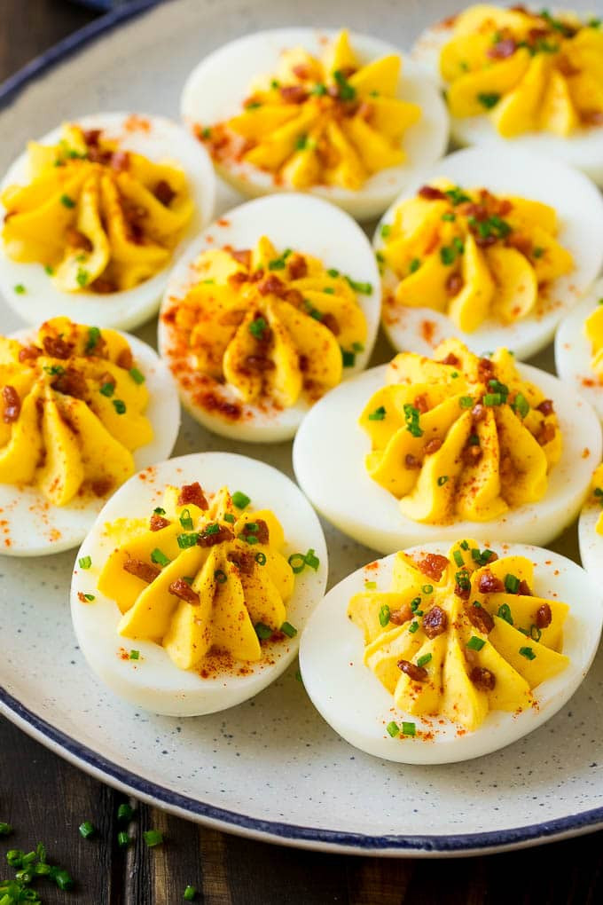 Deviled Eggs With Bacon Recipe
 Bacon Deviled Eggs Dinner at the Zoo