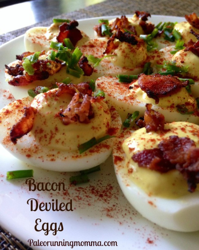 Deviled Eggs With Bacon Recipe
 Bacon Deviled Eggs Paleo