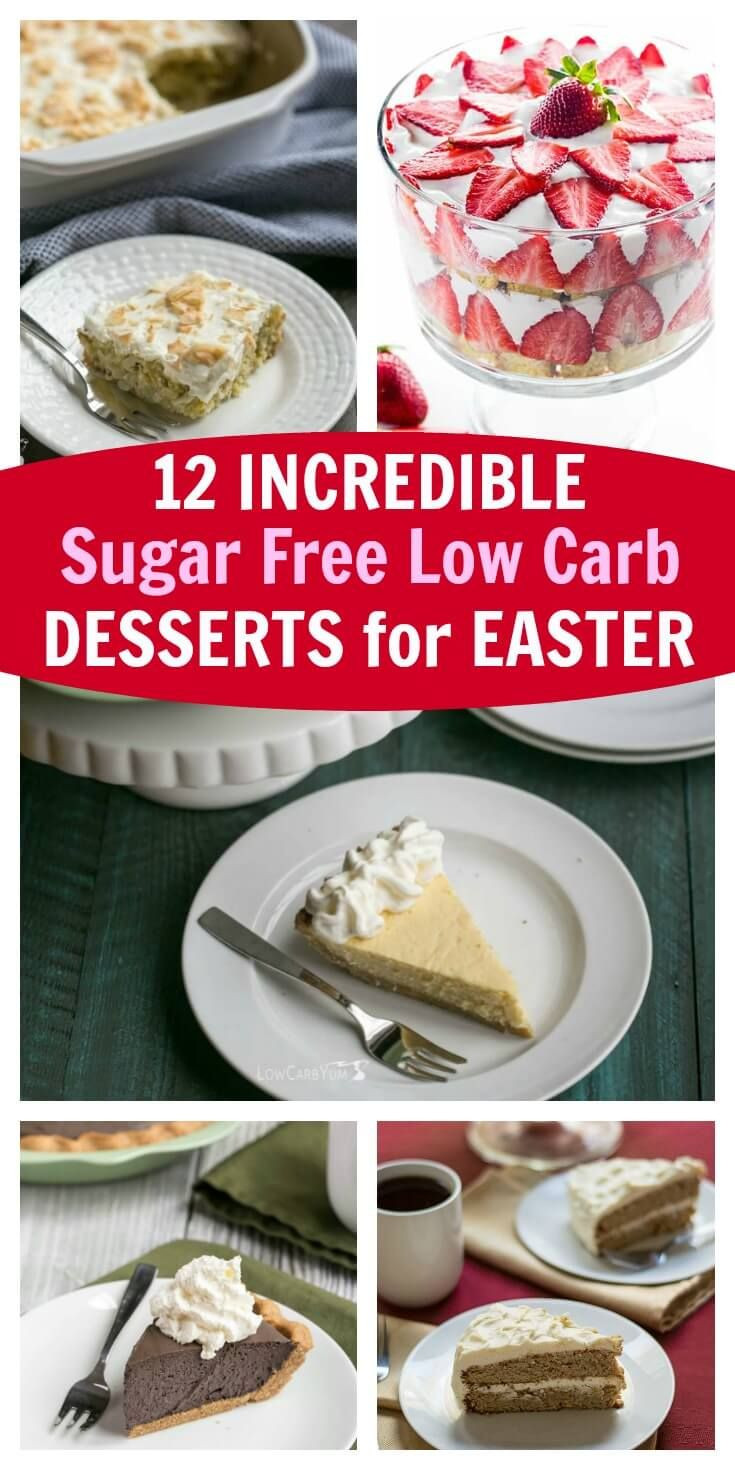 Diabetic Easter Recipes
 12 Incredible Sugar Free Low Carb Desserts For Easter