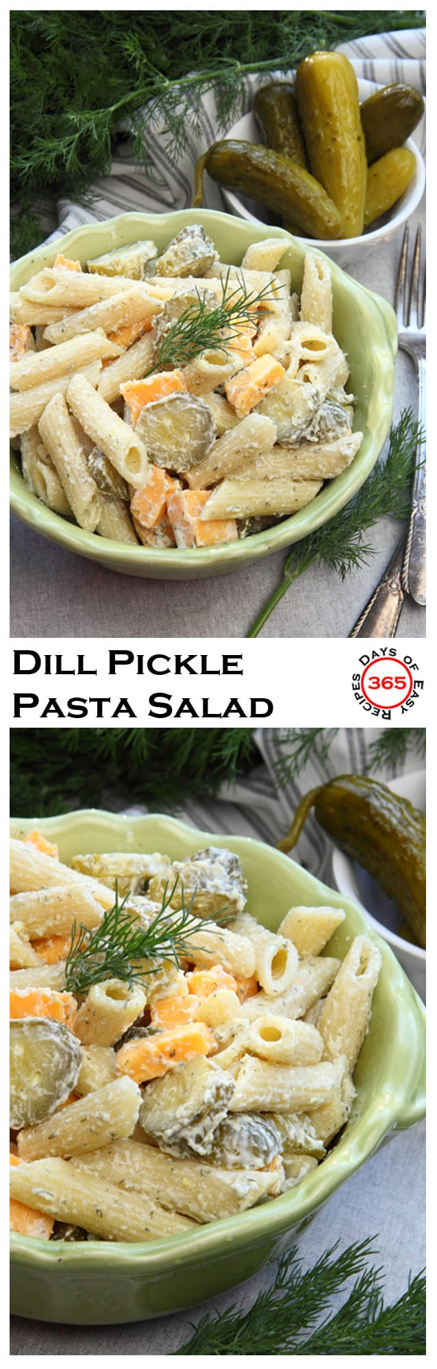 Dill Pasta Salad
 Dill Pickle Pasta Salad 365 Days of Easy Recipes