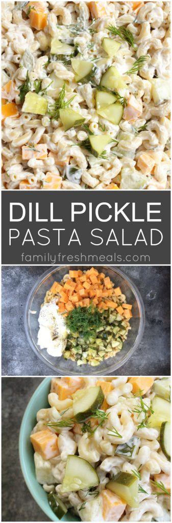 Dill Pickle Pasta Salad
 Dill Pickle Pasta Salad Recipe Family Fresh Meals