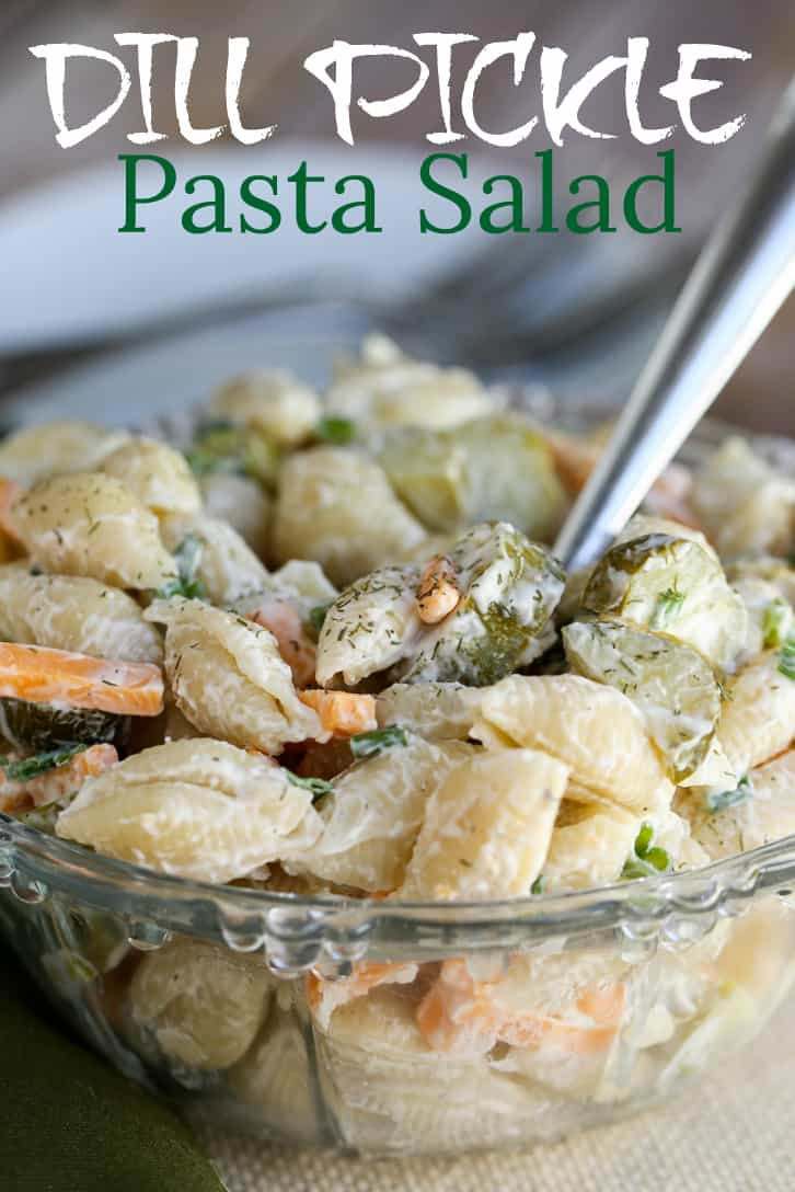 Dill Pickle Pasta Salad
 Dill Pickle Pasta Salad