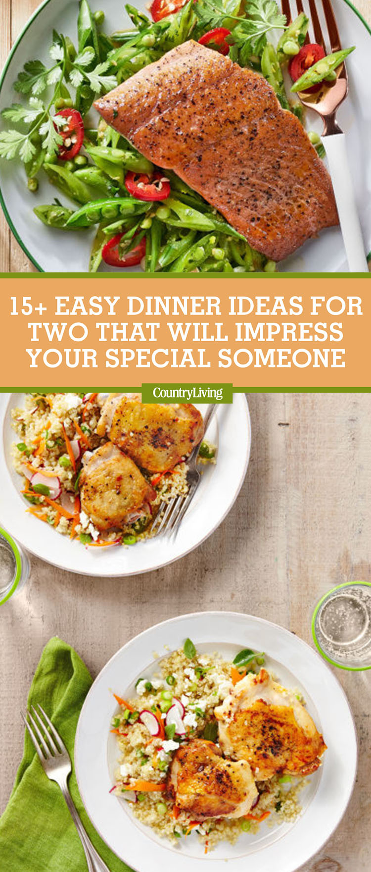 Dinner Ideas For Two
 17 Easy Dinner Ideas for Two Romantic Dinner for Two Recipes
