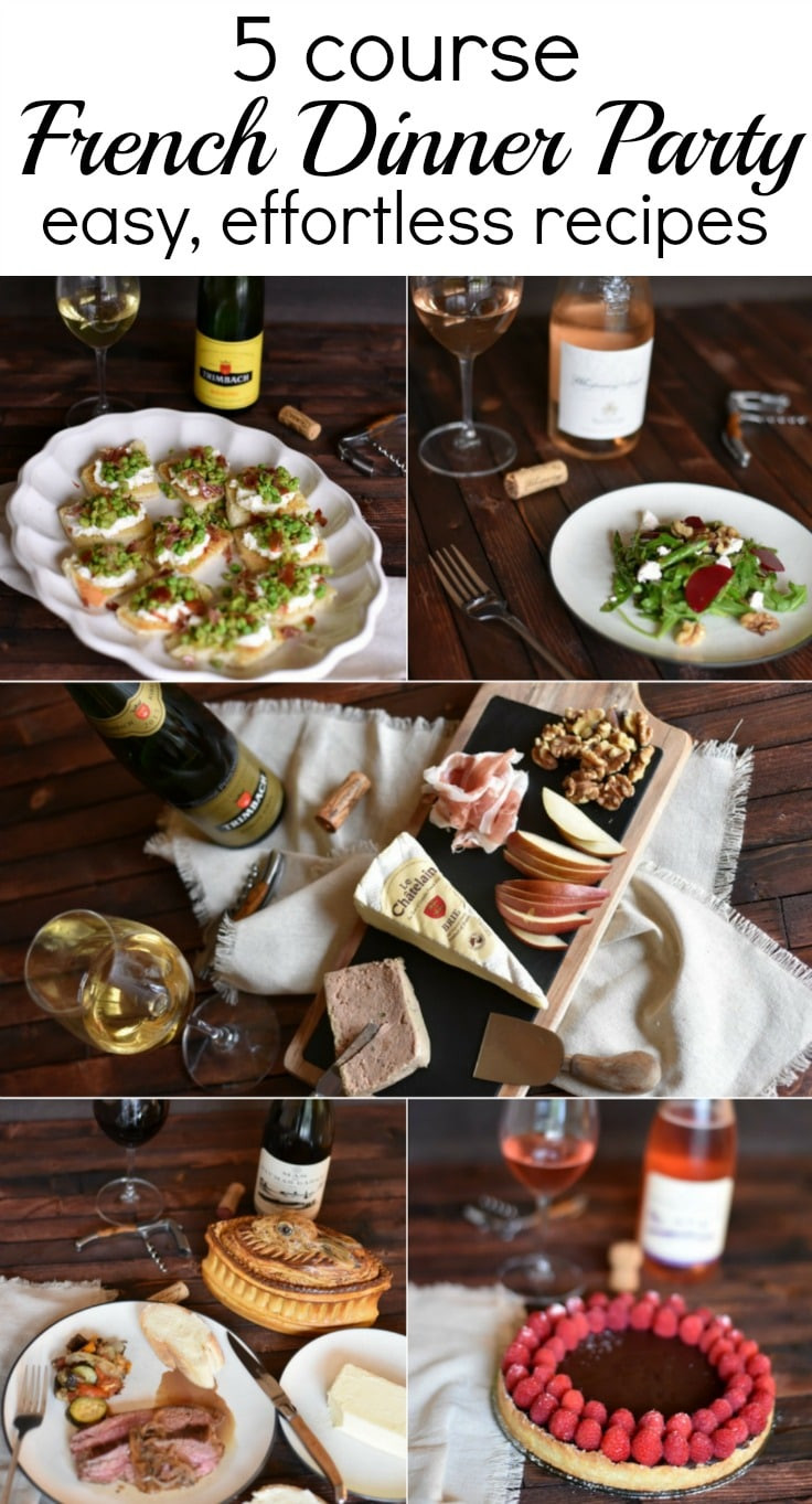 Dinner Menu Ideas
 How to host an EASY 5 Course French Dinner Party The