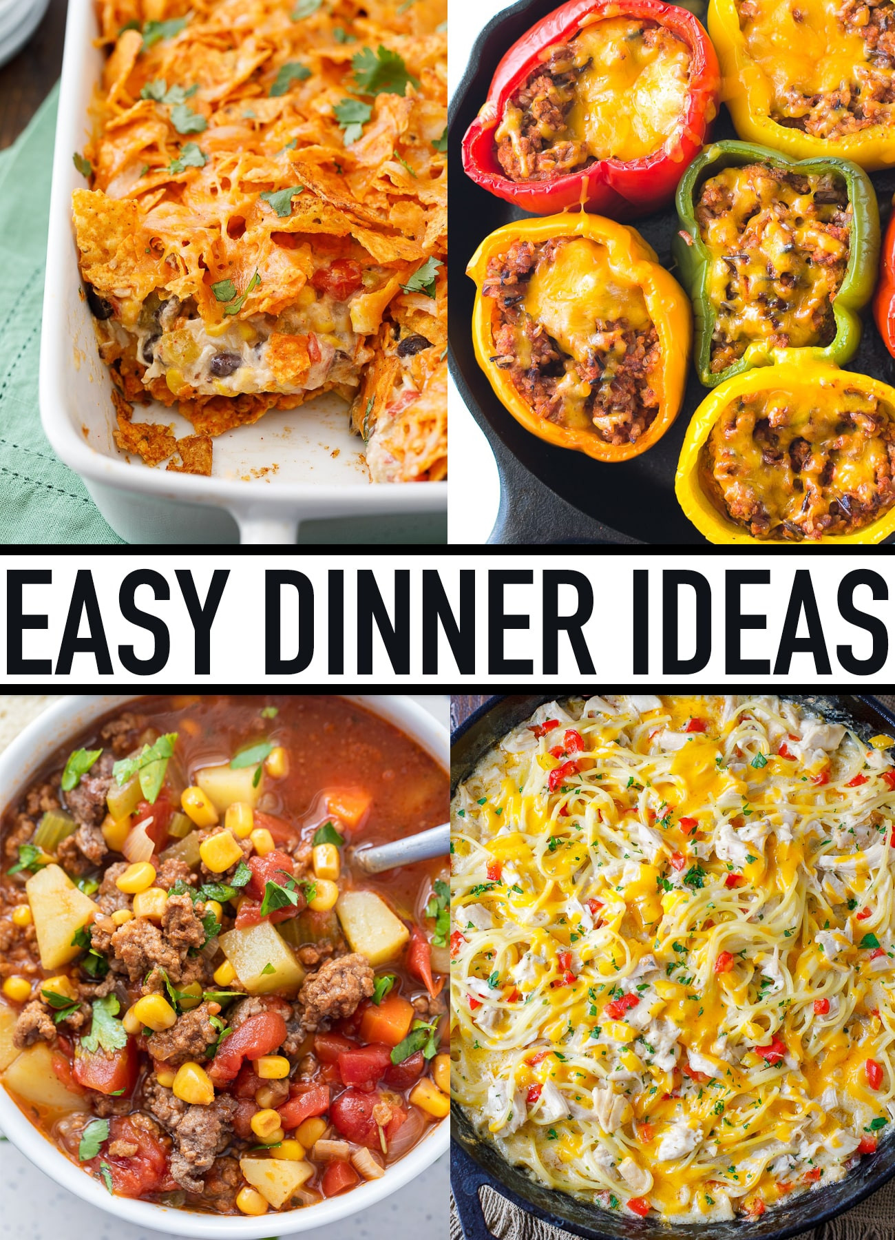 Dinner Recipes Ideas
 Easy Dinner Ideas BEST EASY DINNER RECIPES