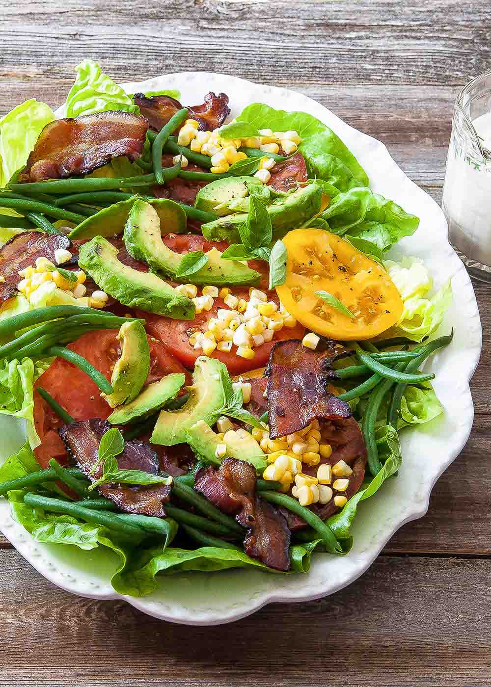 Dinner Salad Recipes
 BLT Salad with Buttermilk Dressing Recipe