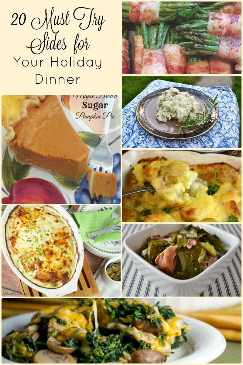 Dinner Sides Ideas
 20 Side Dish Recipes for An Amazing Holiday Dinner