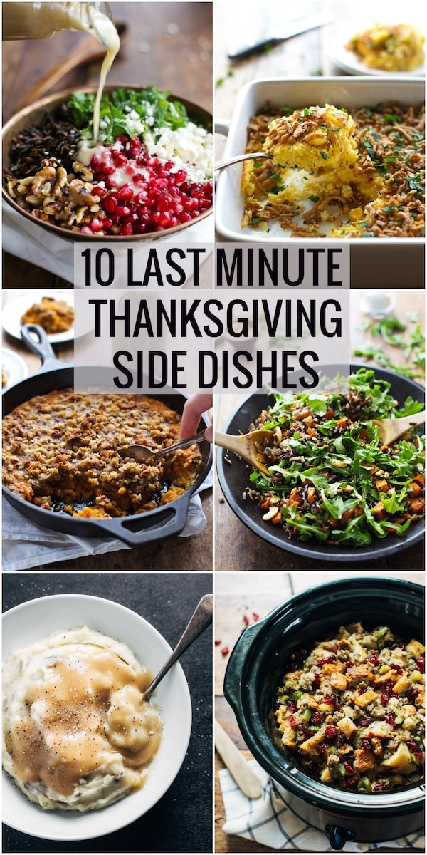 Dinner Sides Ideas
 10 Last Minute Thanksgiving Side Dishes Pinch of Yum