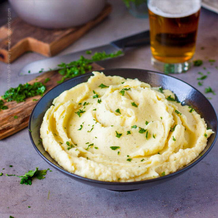 Do Mashed Potatoes Have Fiber
 Beer Mashed Potatoes The Best Recipe