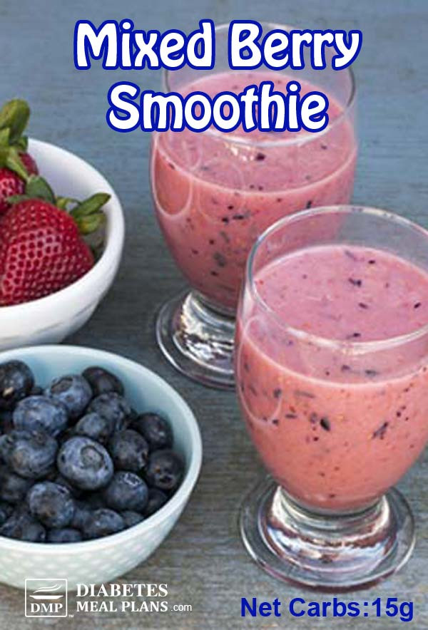 Do Smoothies Have Fiber
 Low Carb Diabetic Breakfast Smoothie