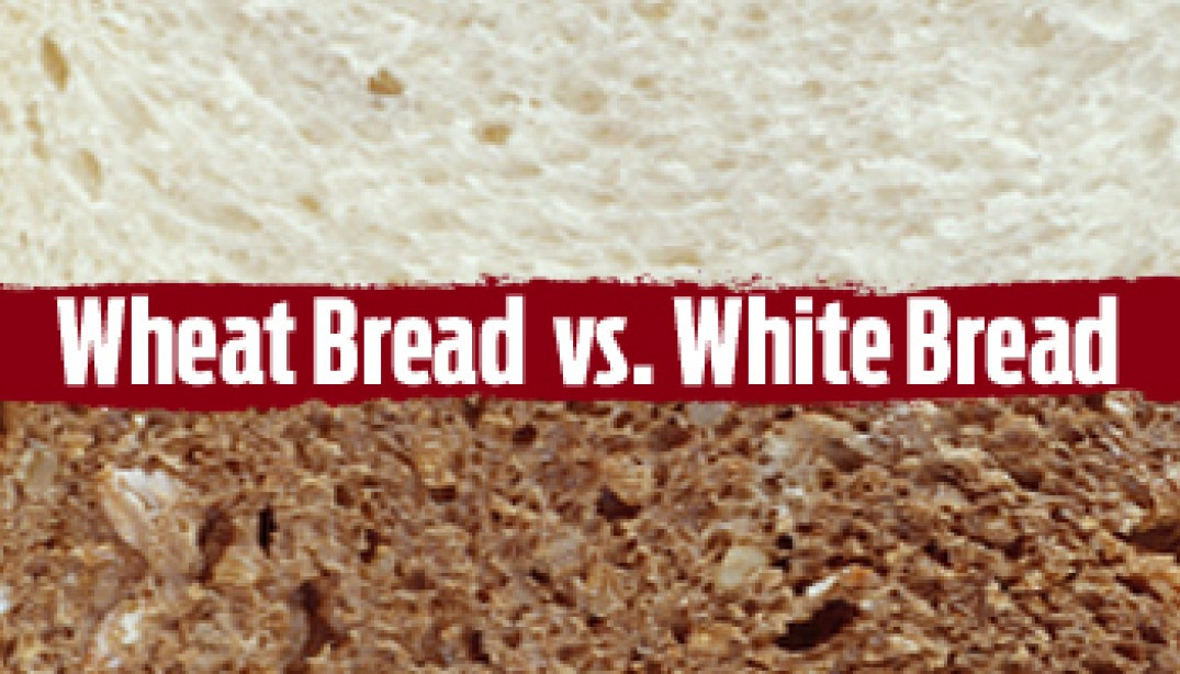 Does White Bread Have Fiber
 Tale of the Tape Wheat Bread vs White Bread