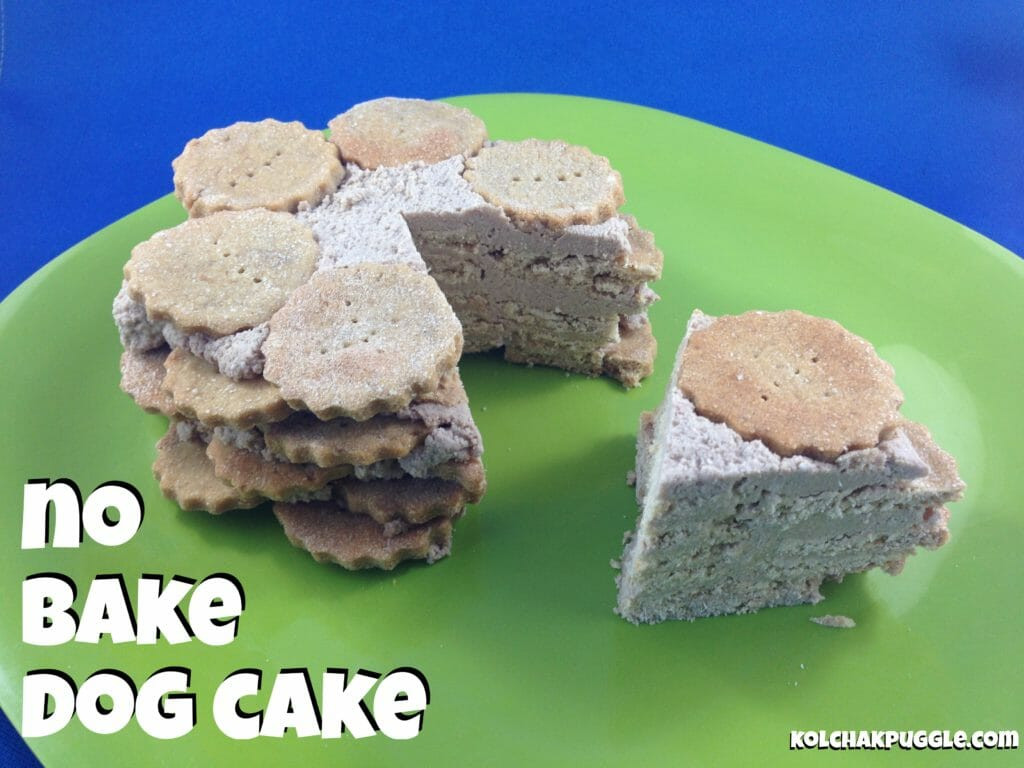 Dog Birthday Cake Recipes Easy
 No Bake Dog Cake Recipe Kol s Notes