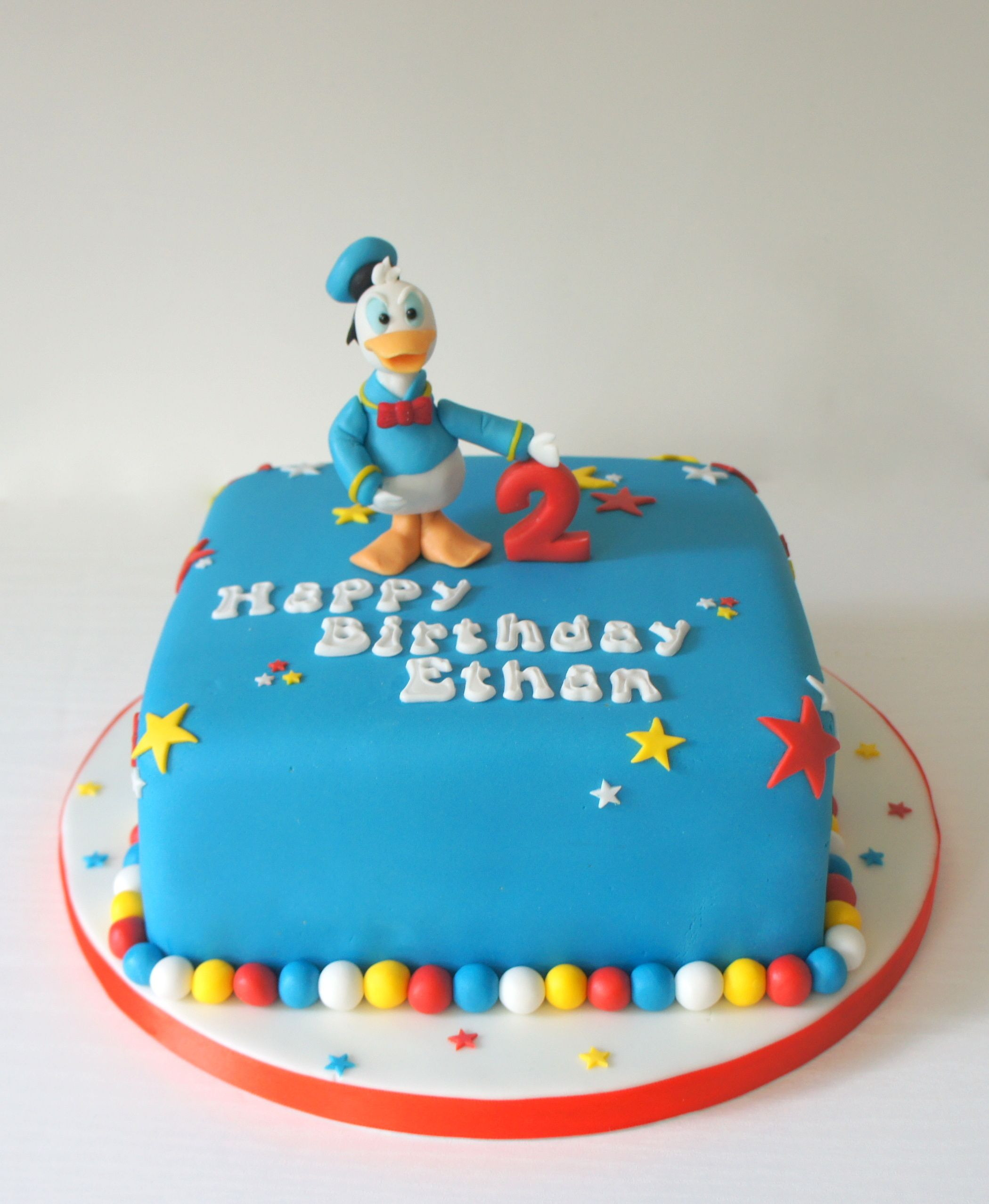 Donald Duck Birthday Cake
 donald duck cake Donald duck celebration cake from